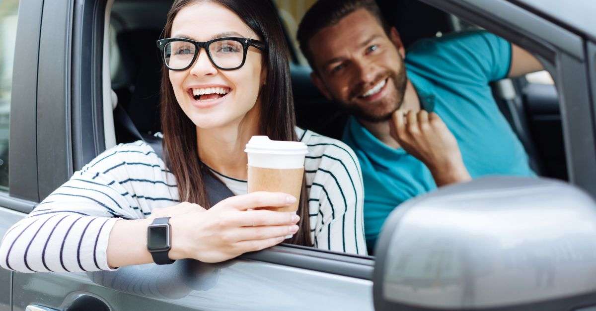 une pause café pendant un long trajet