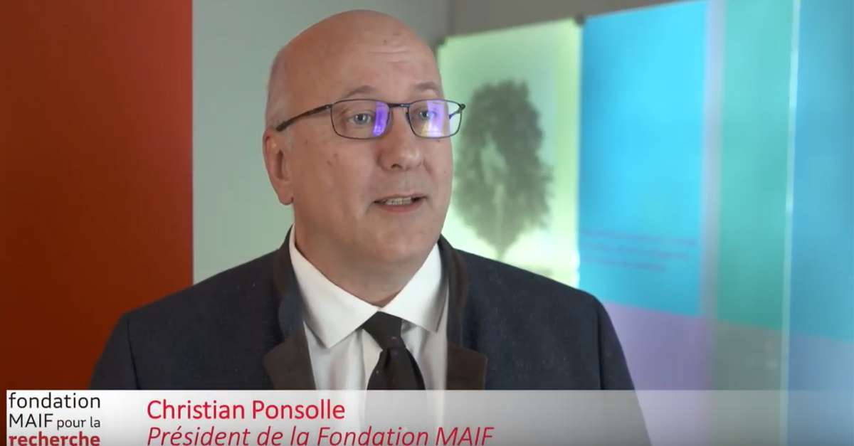 Christian PONSOLLE, président de la Fondation MAIF présente l'appel à projets 2020 de la Fondation MAIF