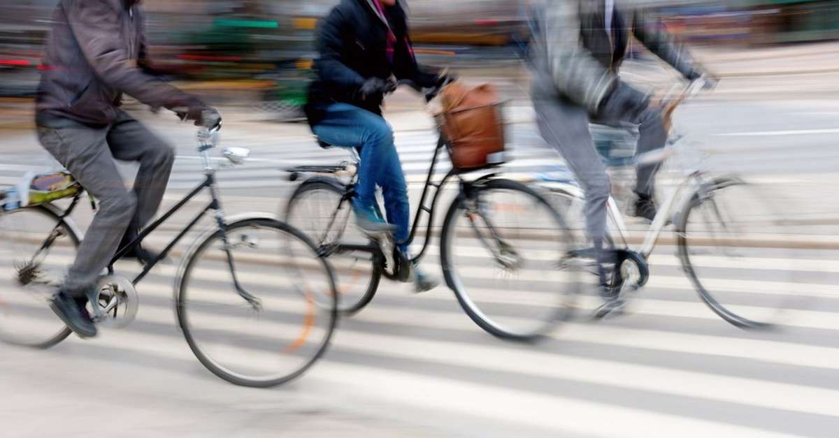 Cyclistes à Paris