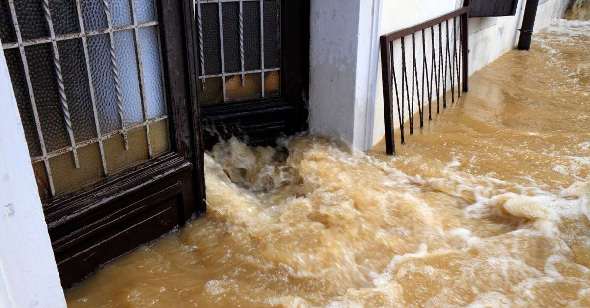 maison inondée