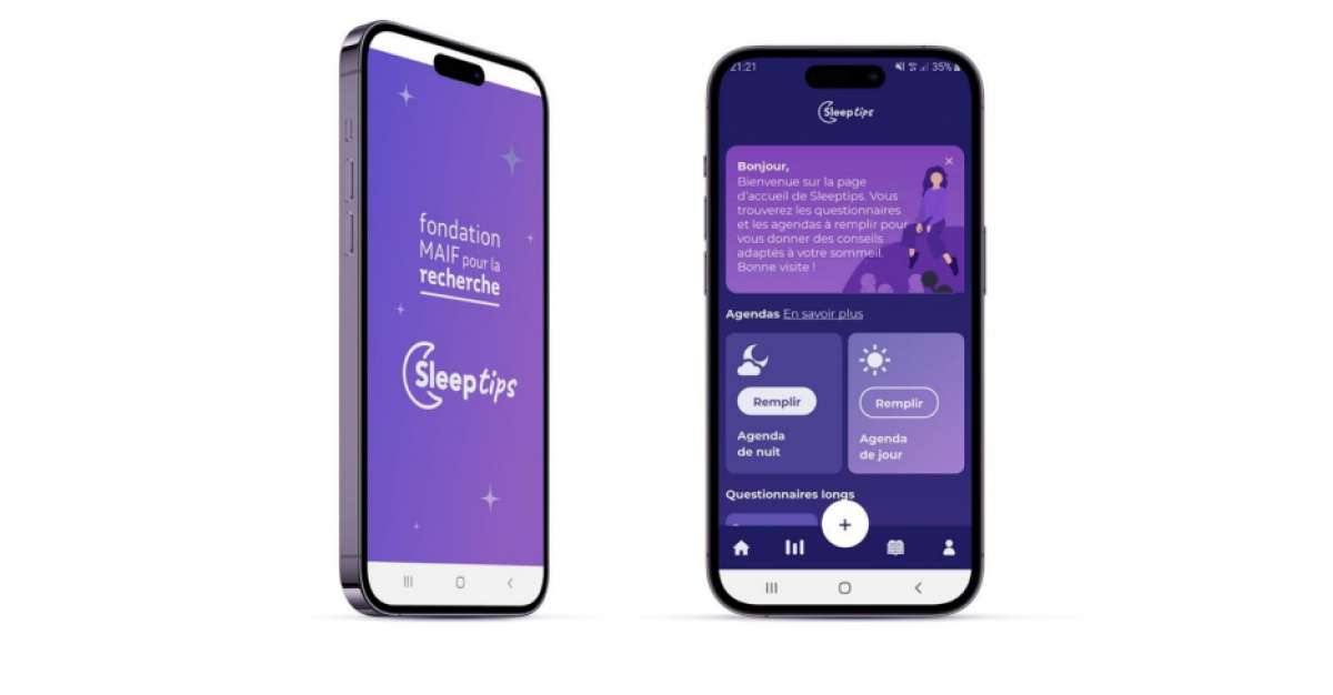 sleeptips, application pour mieux dormir