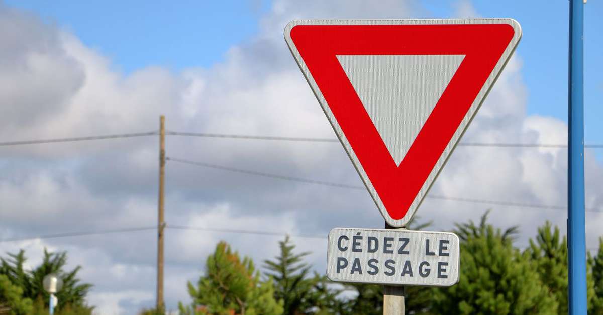 panneau de signalisation 