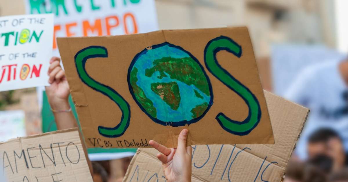 Mobilisation dans la rue pour sauver la planète et lutter contre le réchauffement climatique