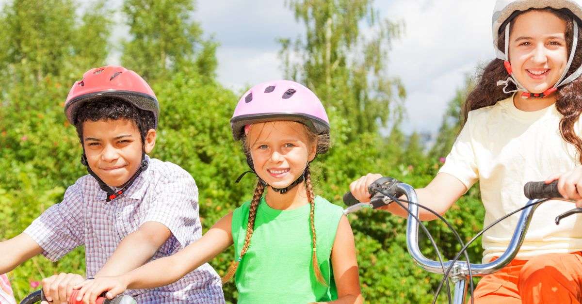 Traitement de choc pour les casques de vélo pour enfant
