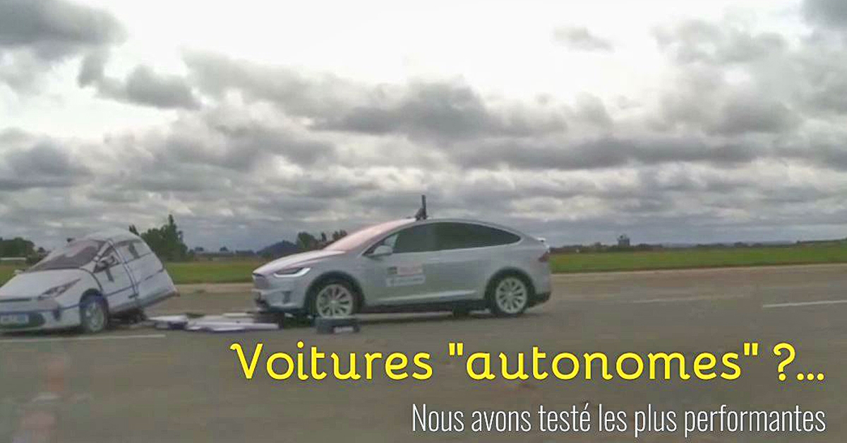 Tests de performance sur des voitures autonome