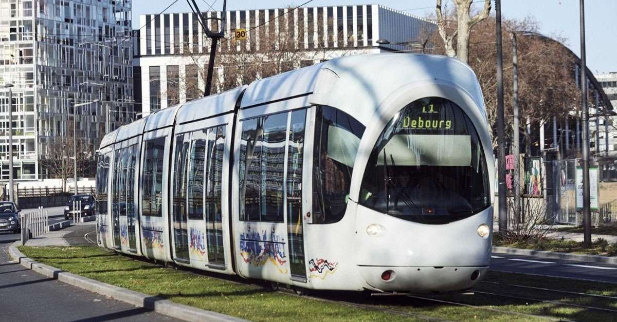 tramway à Lyon