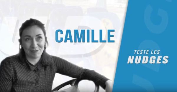 Camille Charavet teste les nudges pour le port de la ceinture de sécurité dans les cars scolaires